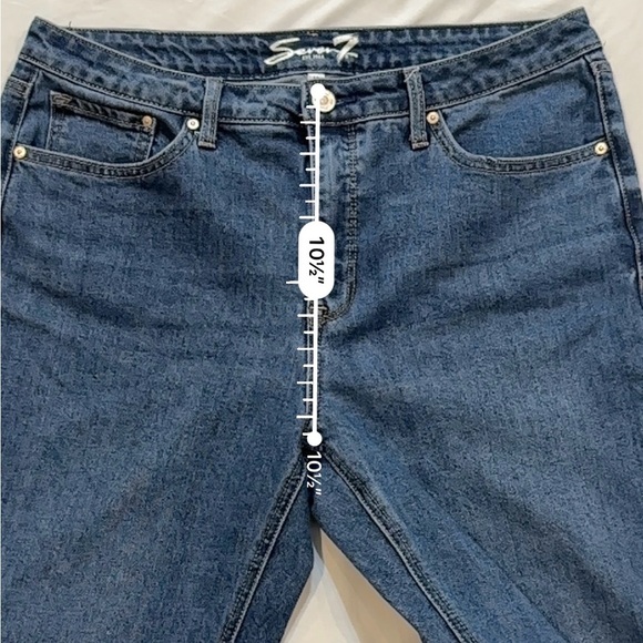 Seven7 Slim Straight Jeans Classic Style - Picture 5 of 10